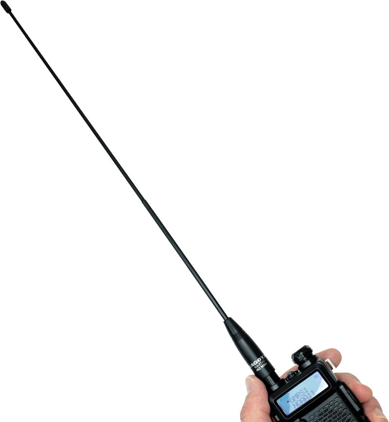 BTECH هوائي ناغويا NA-771G الأصلي 15.3 بوصة GMRS (462 ميغاهرتز) SMA-ذكر لراديوهات باو فنج و GMRS - Image 3